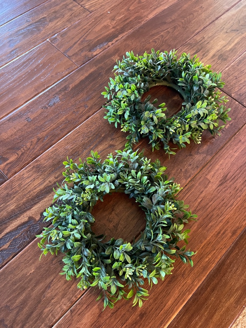 Candle Ring Wreath Set - 2 - Picture 3 of 3